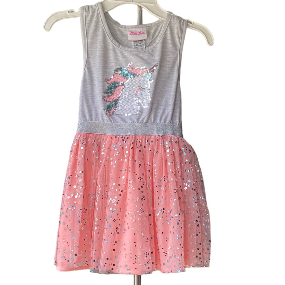 Little Lass - sleeveless tutu Unicorn Dress